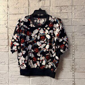 Vintage Bowling Strike Shirt Hall of Fame Graphic Black Retro Novelty Top Unisex